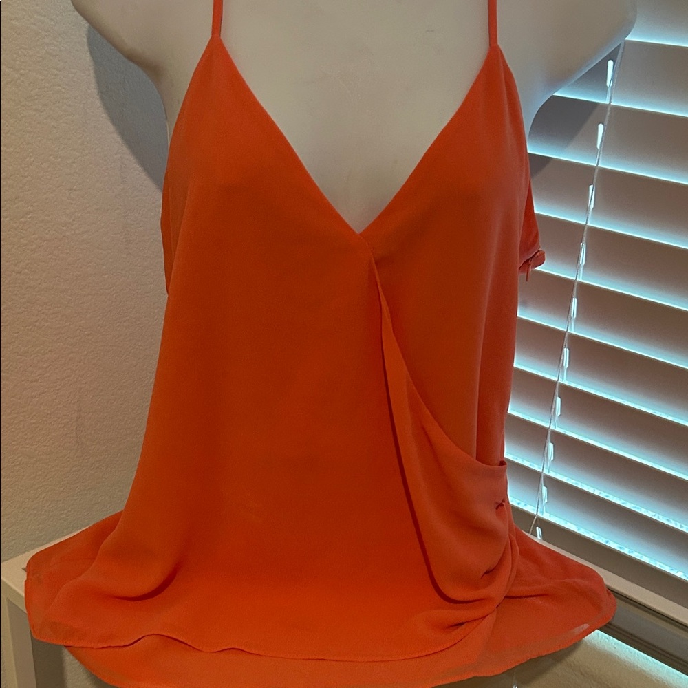 Naked Zebra Vibrant Orange Camisole